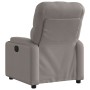 Electric reclining armchair in gray taupe fabric by , Armchairs - Ref: Foro24-3204694, Price: 251,62 €, Discount: %