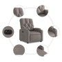 Electric reclining armchair in gray taupe fabric by , Armchairs - Ref: Foro24-3204694, Price: 251,62 €, Discount: %