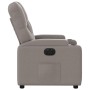 Electric reclining armchair in gray taupe fabric by , Armchairs - Ref: Foro24-3204694, Price: 251,62 €, Discount: %