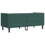 Chesterfield 2-seater sofa with dark green velvet cushions by , Sofas - Ref: Foro24-372685, Price: 279,99 €, Discount: %