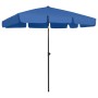 Blue beach umbrella 200x125 cm by vidaXL, Umbrellas - Ref: Foro24-314734, Price: 52,76 €, Discount: %