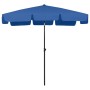 Blue beach umbrella 200x125 cm by vidaXL, Umbrellas - Ref: Foro24-314734, Price: 52,76 €, Discount: %