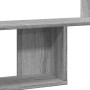 Engineered wood Sonoma gray wall shelf 100x15x70 cm by , Shelves and shelves - Ref: Foro24-853196, Price: 32,99 €, Discount: %