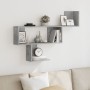 Engineered wood gray concrete wall shelf 100x15x70 cm by , Shelves and shelves - Ref: Foro24-853194, Price: 31,74 €, Discount: %