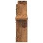 Wall shelves 2 units aged engineered wood 38x12x38cm by , Shelves and shelves - Ref: Foro24-853252, Price: 22,80 €, Discount: %