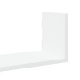 Wall shelves 2 units white engineered wood 80x18x18 cm by , Shelves and shelves - Ref: Foro24-853290, Price: 33,63 €, Discoun...