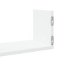 Wall shelves 2 units white engineered wood 80x18x18 cm by , Shelves and shelves - Ref: Foro24-853290, Price: 33,63 €, Discoun...