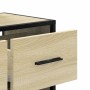 Mueble TV madera ingeniería y metal roble Sonoma 60x31x39,5 cm de , Muebles TV - Ref: Foro24-848910, Precio: 59,29 €, Descuen...