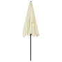 Sand yellow beach umbrella 200x125 cm by vidaXL, Umbrellas - Ref: Foro24-314727, Price: 43,03 €, Discount: %