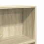 Engineered wood bookshelf in Sonoma oak, 60x24x176 cm. by , Bookcases and shelves - Ref: Foro24-857823, Price: 69,65 €, Disco...