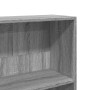 Engineered wood bookshelf in Sonoma gray, 80x24x143 cm. by , Bookcases and shelves - Ref: Foro24-857849, Price: 69,99 €, Disc...