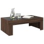 Coffee table with Infinity LED brown oak 90x50x30 cm by , Coffee table - Ref: Foro24-847622, Price: 114,41 €, Discount: %