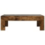 Coffee table with Infinity LED smoked oak 90x50x30 cm by , Coffee table - Ref: Foro24-847620, Price: 110,47 €, Discount: %