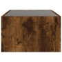 Coffee table with Infinity LED smoked oak 90x50x30 cm by , Coffee table - Ref: Foro24-847620, Price: 110,47 €, Discount: %