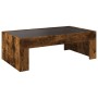 Coffee table with Infinity LED smoked oak 90x50x30 cm by , Coffee table - Ref: Foro24-847620, Price: 110,47 €, Discount: %