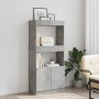 Engineered wood sideboard in concrete gray 63x33x140 cm by , Bookcases and shelves - Ref: Foro24-855109, Price: 83,49 €, Disc...