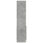 Engineered wood sideboard in concrete gray 63x33x140 cm by , Bookcases and shelves - Ref: Foro24-855109, Price: 83,49 €, Disc...