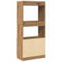 Aparador de madera de ingeniería roble artisian 63x33x140 cm de , Librerías y estanterías - Ref: Foro24-855114, Precio: 83,99...