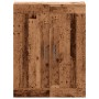 Armario de pared madera de ingeniería envejecida 69,5x34x90 cm de , Aparadores - Ref: Foro24-857312, Precio: 76,99 €, Descuen...