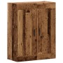 Armario de pared madera de ingeniería envejecida 69,5x34x90 cm de , Aparadores - Ref: Foro24-857310, Precio: 75,79 €, Descuen...