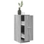 Medicine cabinet made of gray Sonoma wood engineering, measuring 30x41x77.5 cm. by , Lockers and storage cabinets - Ref: Foro...