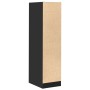 Engineered wood black medicine cabinet 30x41x118 cm by , Lockers and storage cabinets - Ref: Foro24-855161, Price: 89,79 €, D...