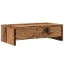 Monitor stand with aged wood drawers 50x27x15 cm by , Computer bases and risers - Ref: Foro24-854668, Price: 30,99 €, Discoun...