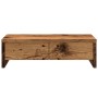 Monitor stand with aged wood drawers 50x27x15 cm by , Computer bases and risers - Ref: Foro24-854668, Price: 30,99 €, Discoun...