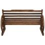 Solid spruce wood garden bench 112 cm by vidaXL, garden benches - Ref: Foro24-313891, Price: 162,07 €, Discount: %