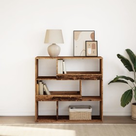 Aged wood shelf/space divider 100x33x94.5 cm by , Bookcases and shelves - Ref: Foro24-854443, Price: 82,01 €, Discount: %