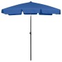 Light blue beach umbrella 180x120 cm by vidaXL, Umbrellas - Ref: Foro24-314726, Price: 39,86 €, Discount: %