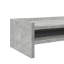 Bildschirmständer aus grauem Beton-Ingenieurholz, 42x24x16 cm. von , Computersockel und -erhöhungen - Ref: Foro24-854718, Pre...