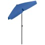 Light blue beach umbrella 180x120 cm by vidaXL, Umbrellas - Ref: Foro24-314726, Price: 39,86 €, Discount: %