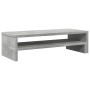 Soporte de pantalla madera ingeniería gris hormigón 54x22x15 cm de , Bases y elevadores para ordenadores - Ref: Foro24-854772...