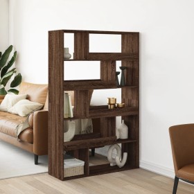 Engineered wood brown oak bookshelf 100x33x156.5 cm by , Bookcases and shelves - Ref: Foro24-3309345, Price: 145,10 €, Discou...