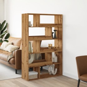 Engineered wood oak artisian shelf 100x33x156.5 cm by , Bookcases and shelves - Ref: Foro24-3309347, Price: 141,27 €, Discoun...