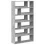 Room divider made of gray wood and concrete 100x33x187.5 cm by , Bookcases and shelves - Ref: Foro24-3309504, Price: 161,24 €...