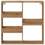 Armario de pared madera ingeniería roble artesanal 80x15x80 cm de , Estantes y estanterías - Ref: Foro24-854552, Precio: 44,8...