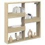 Wandschrank aus Sonoma-Eiche, 80x15x80 cm, aus Holzwerkstoffen. von , Regale und Regale - Ref: Foro24-854546, Preis: 44,81 €,...