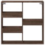 Armario de pared madera de ingeniería marrón roble 80x15x80 cm de , Estantes y estanterías - Ref: Foro24-854550, Precio: 46,9...