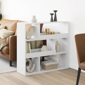 Estantería de madera de ingeniería blanca 100x33x94,5 cm de , Librerías y estanterías - Ref: Foro24-3309474, Precio: 84,99 €,...