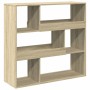 Estantería madera de ingeniería roble Sonoma 100x33x94,5 cm de , Librerías y estanterías - Ref: Foro24-3309476, Precio: 81,89...