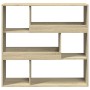 Estantería madera de ingeniería roble Sonoma 100x33x94,5 cm de , Librerías y estanterías - Ref: Foro24-3309476, Precio: 81,89...