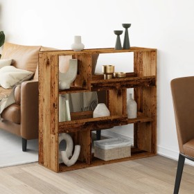 Aged engineered wood bookshelf 100x33x94.5 cm by , Bookcases and shelves - Ref: Foro24-3309481, Price: 82,01 €, Discount: %