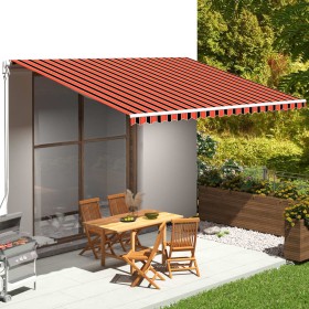 Ersatzstoff für orange und braune Markise 5x3,5 m von vidaXL, Markisen - Ref: Foro24-311962, Preis: 76,99 €, Rabatt: %