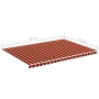 Ersatzstoff für orange und braune Markise 5x3,5 m von vidaXL, Markisen - Ref: Foro24-311962, Preis: 76,92 €, Rabatt: %