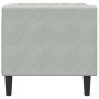 Light gray velvet Chesterfield sofa by , Sofas - Ref: Foro24-372673, Price: 180,92 €, Discount: %