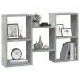 Engineered wood gray concrete wall shelf 96x18x60 cm by , Shelves and shelves - Ref: Foro24-853230, Price: 39,26 €, Discount: %