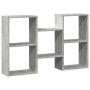 Engineered wood gray concrete wall shelf 96x18x60 cm by , Shelves and shelves - Ref: Foro24-853230, Price: 39,26 €, Discount: %