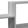 Wall shelf engineered wood Sonoma gray 96x18x60 cm by , Shelves and shelves - Ref: Foro24-853232, Price: 44,07 €, Discount: %